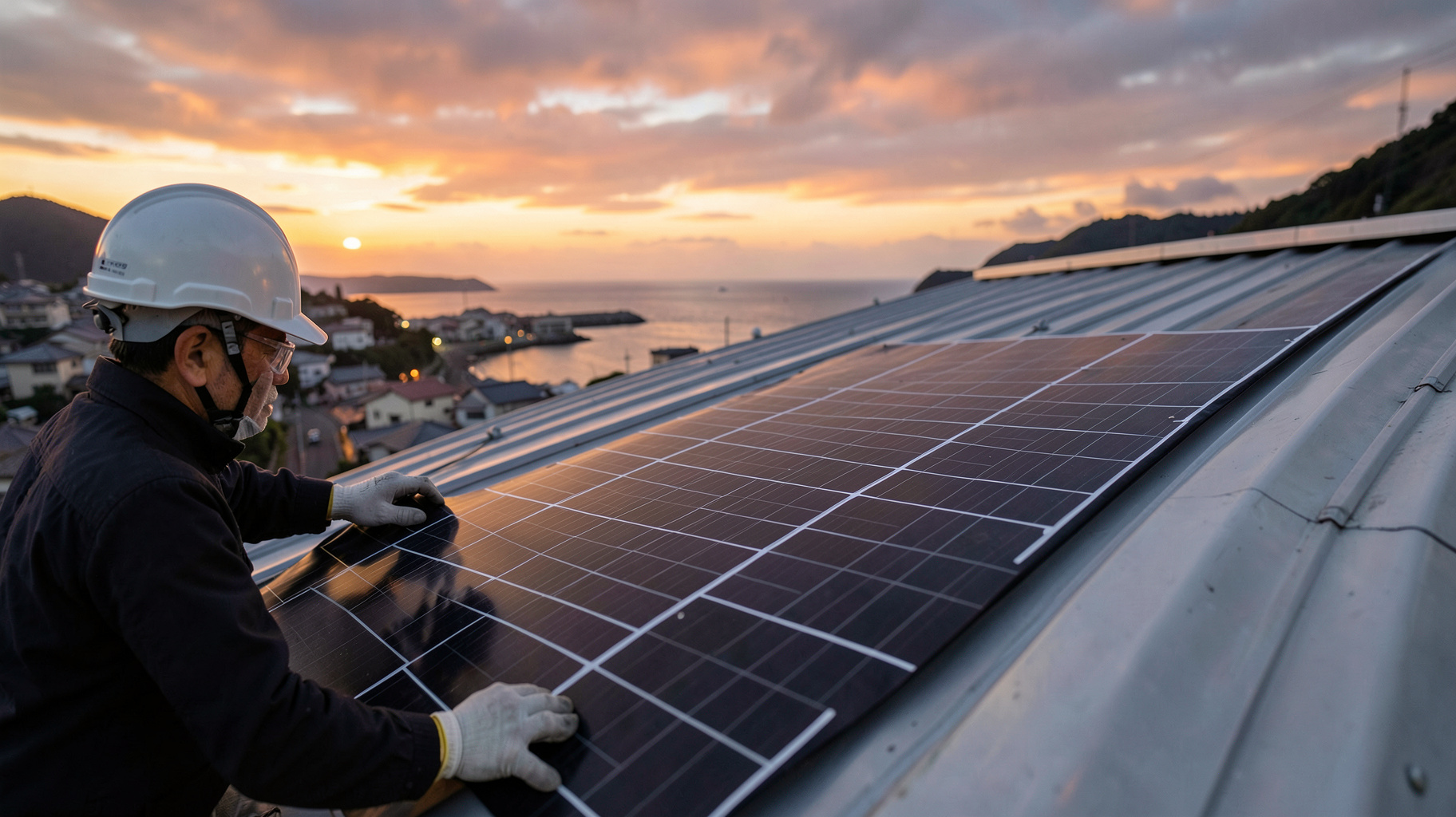 積水化学が鹿児島で実証開始。ペロブスカイト太陽電池の塩害・台風耐性と施工性の課題を徹底解説のイメージ