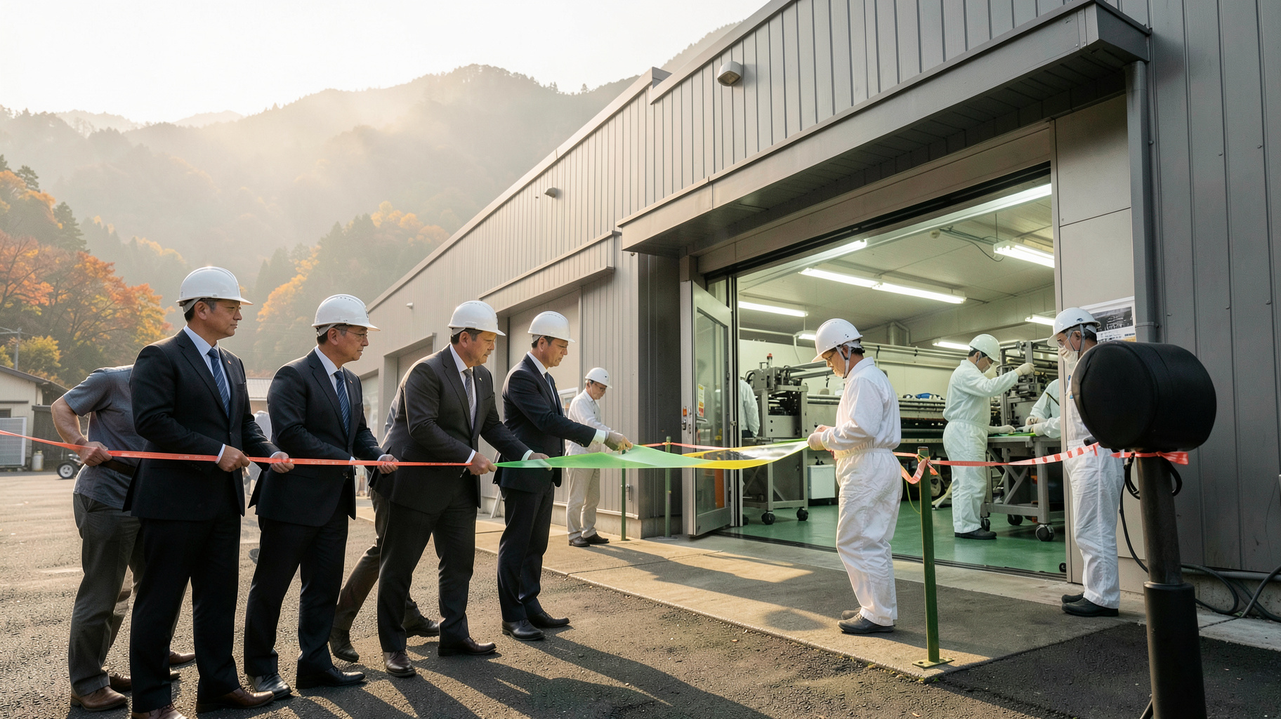 京大発エネコート、宇治に新工場竣工。ペロブスカイト太陽電池量産化へ本格始動する理由のイメージ